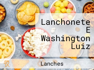 Lanchonete E Washington Luiz