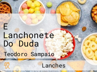 E Lanchonete Do Duda