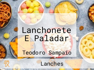 Lanchonete E Paladar