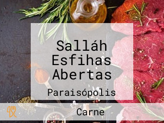 Salláh Esfihas Abertas