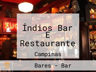 Índios Bar E Restaurante
