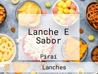 Lanche E Sabor