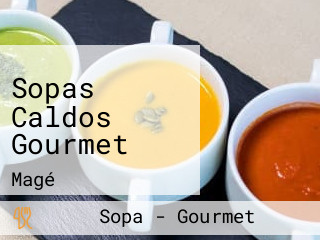 Sopas Caldos Gourmet