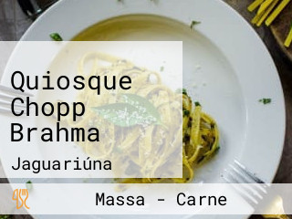 Quiosque Chopp Brahma