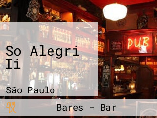 So Alegri Ii