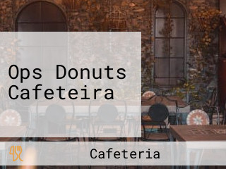 Ops Donuts Cafeteira