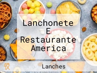 Lanchonete E Restaurante America