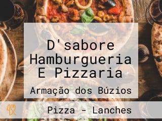 D'sabore Hamburgueria E Pizzaria