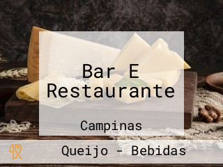 Bar E Restaurante