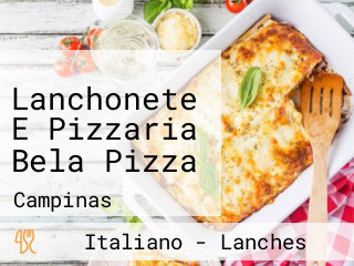 Lanchonete E Pizzaria Bela Pizza