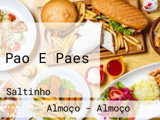 Pao E Paes