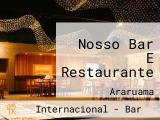 Nosso Bar E Restaurante