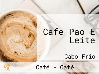 Cafe Pao E Leite