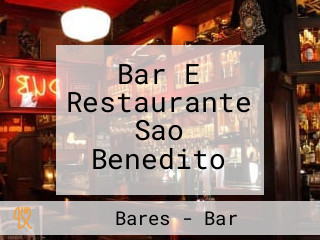 Bar E Restaurante Sao Benedito