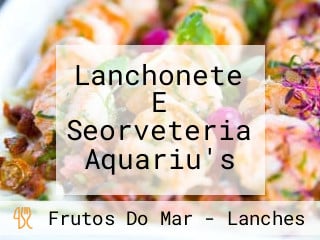 Lanchonete E Seorveteria Aquariu's