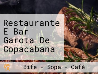Restaurante E Bar Garota De Copacabana