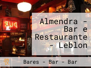 Almendra - Bar e Restaurante - Leblon