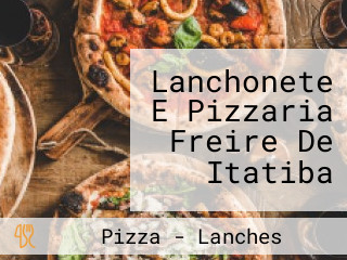 Lanchonete E Pizzaria Freire De Itatiba