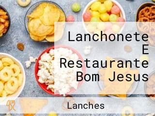 Lanchonete E Restaurante Bom Jesus