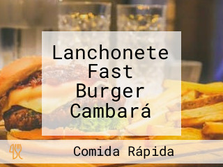 Lanchonete Fast Burger Cambará