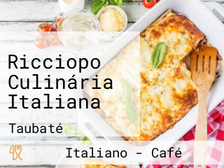 Ricciopo Culinária Italiana
