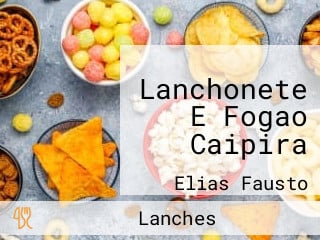 Lanchonete E Fogao Caipira