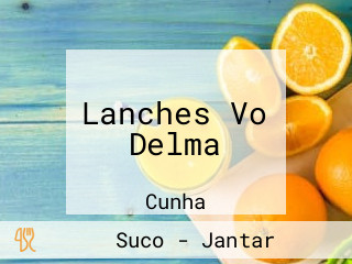 Lanches Vo Delma