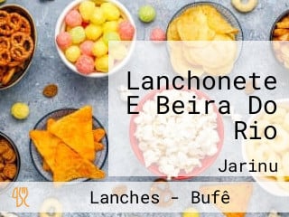 Lanchonete E Beira Do Rio