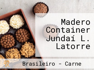 Madero Container Jundaí L. Latorre