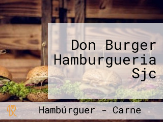 Don Burger Hamburgueria Sjc