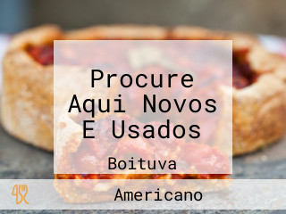 Procure Aqui Novos E Usados