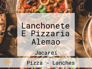 Lanchonete E Pizzaria Alemao