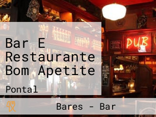 Bar E Restaurante Bom Apetite