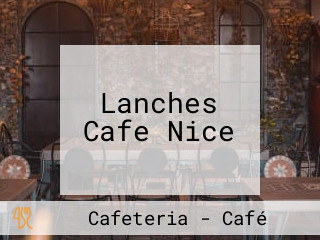 Lanches Cafe Nice