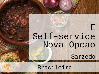 E Self-service Nova Opcao