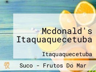 Mcdonald's Itaquaquecetuba