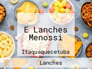 E Lanches Menossi