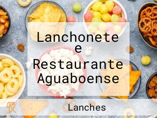 Lanchonete e Restaurante Aguaboense