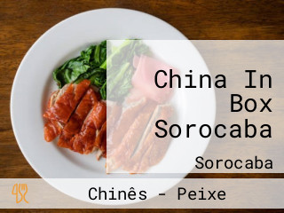 China In Box Sorocaba