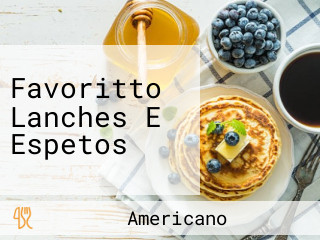 Favoritto Lanches E Espetos