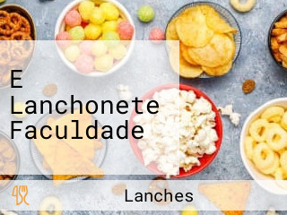 E Lanchonete Faculdade