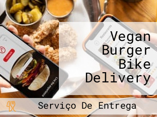 Vegan Burger Bike Delivery