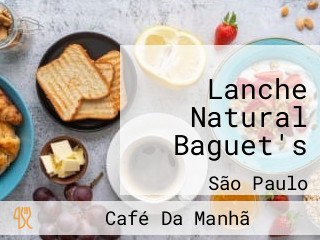 Lanche Natural Baguet's