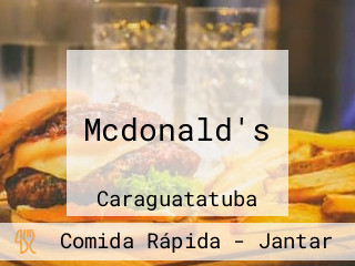 Mcdonald's