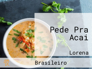 Pede Pra Acai