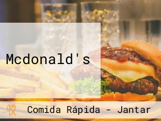 Mcdonald's