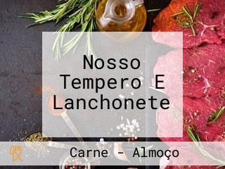 Nosso Tempero E Lanchonete