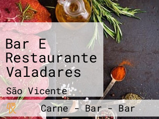 Bar E Restaurante Valadares