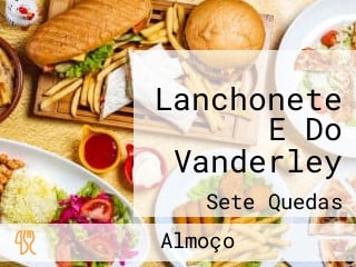 Lanchonete E Do Vanderley