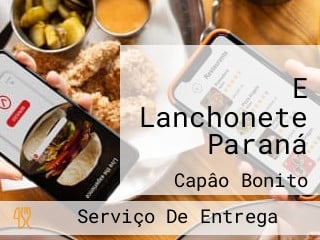 E Lanchonete Paraná